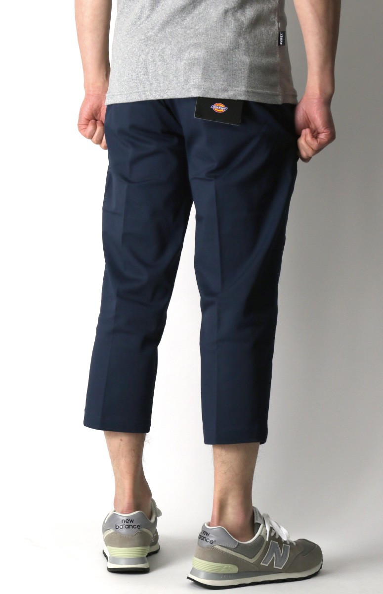 Dickies (ディッキーズ) TCツイル ストレッチ クロップド パンツ