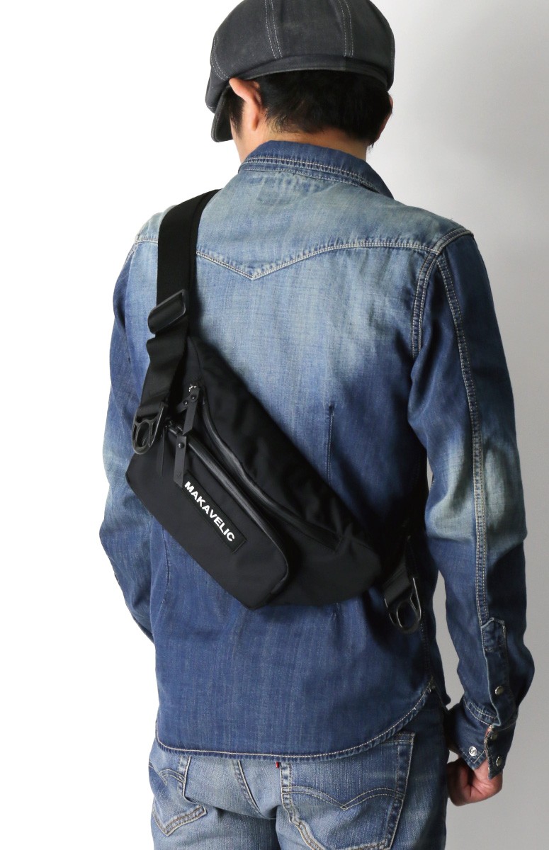 マキャベリック) MAKAVELIC TRUCKS CRESCENT WAIST BAG