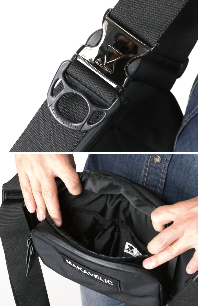 マキャベリック) MAKAVELIC TRUCKS CRESCENT WAIST BAG