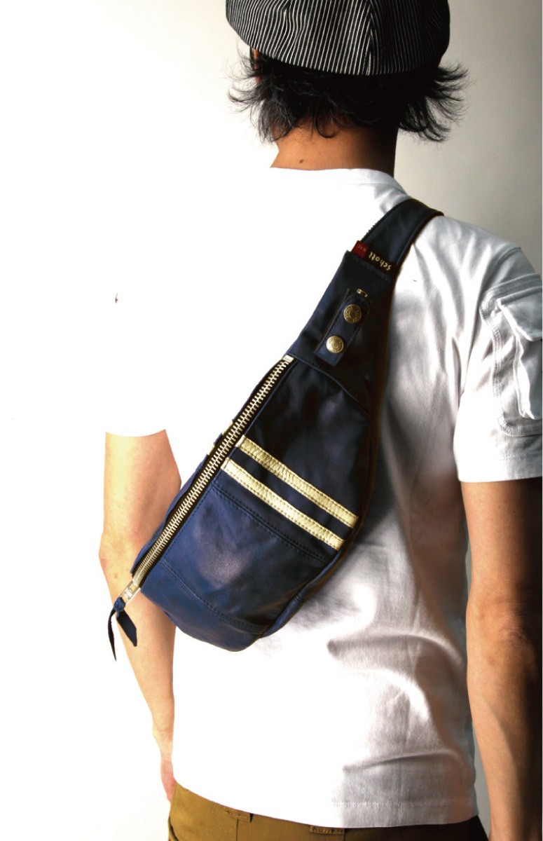 Schott N.Y.C (ショット) クラッシック レザー ボディバッグ