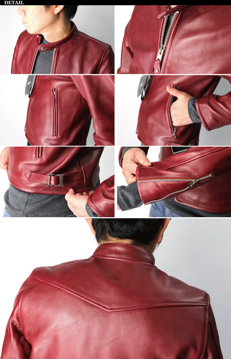 Schott N.Y.C (ショット) 70's シングル ライダース レザー