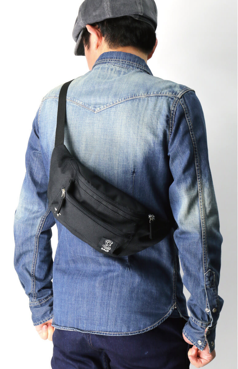 【完売品】Schott ショット スターリベット ボディ ウエストバッグ schott（ショット）の「Schott/ショット/BODY BAG（ボディバッグ