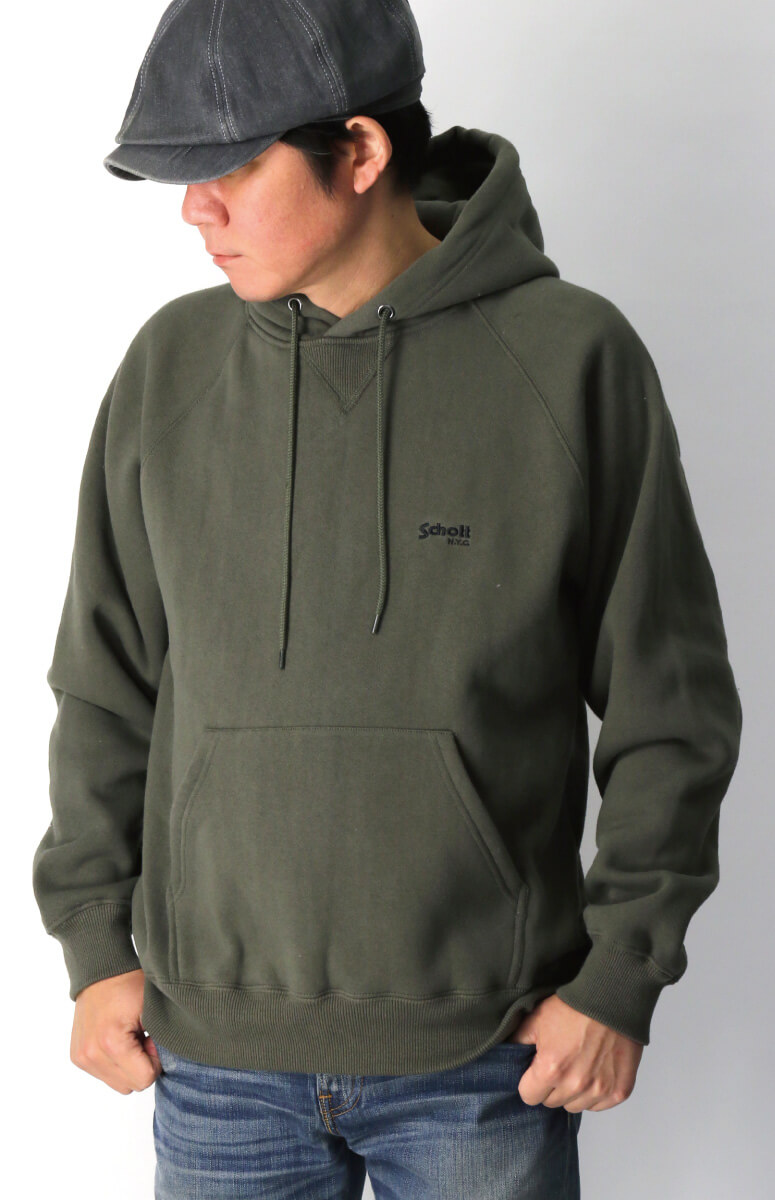 ◆NEIGHBORHOOD×Schott◆コラボ フーディーパーカー スウェット ◇NEIGHBORHOOD×Schott◇コラボ フーディーパーカー スウェット