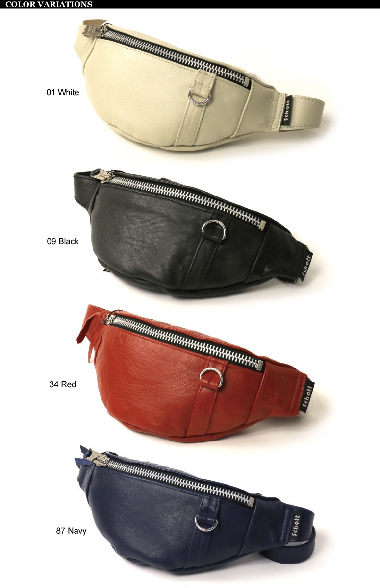 Schott N.Y.C (ショット) ボディバッグ スモール レザーバッグ