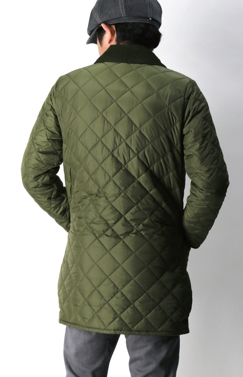 【専用】BarbourのLIDDESDALE SL NYLON Barbour LIDDESDALE SL NYLON quilted Jacket Blouson Coat Men