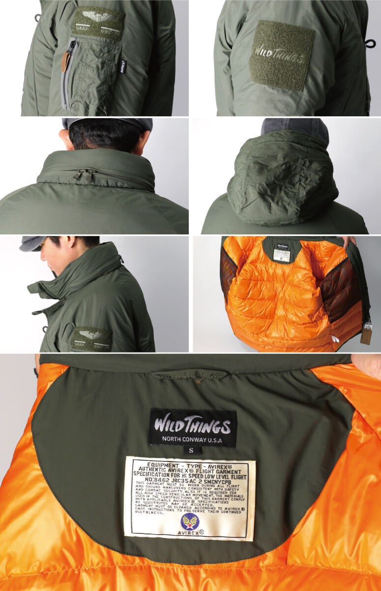 AVIREX×WILD THINGS】MONSTER PARKA / モンスターパーカー | AVIREX ( アヴィレックス ) | US  ONLINE STORE（US オンラインストア）