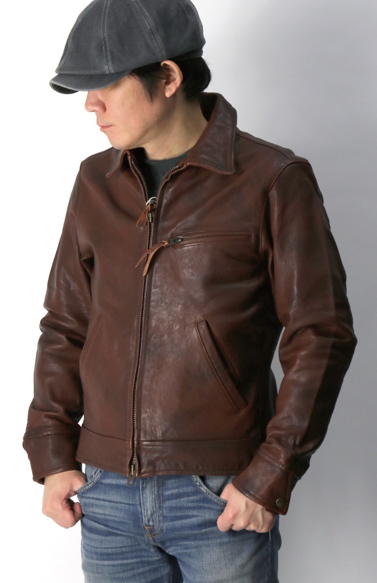 AVIREX（アヴィレックス） (アビレックス) レザー トラッカー