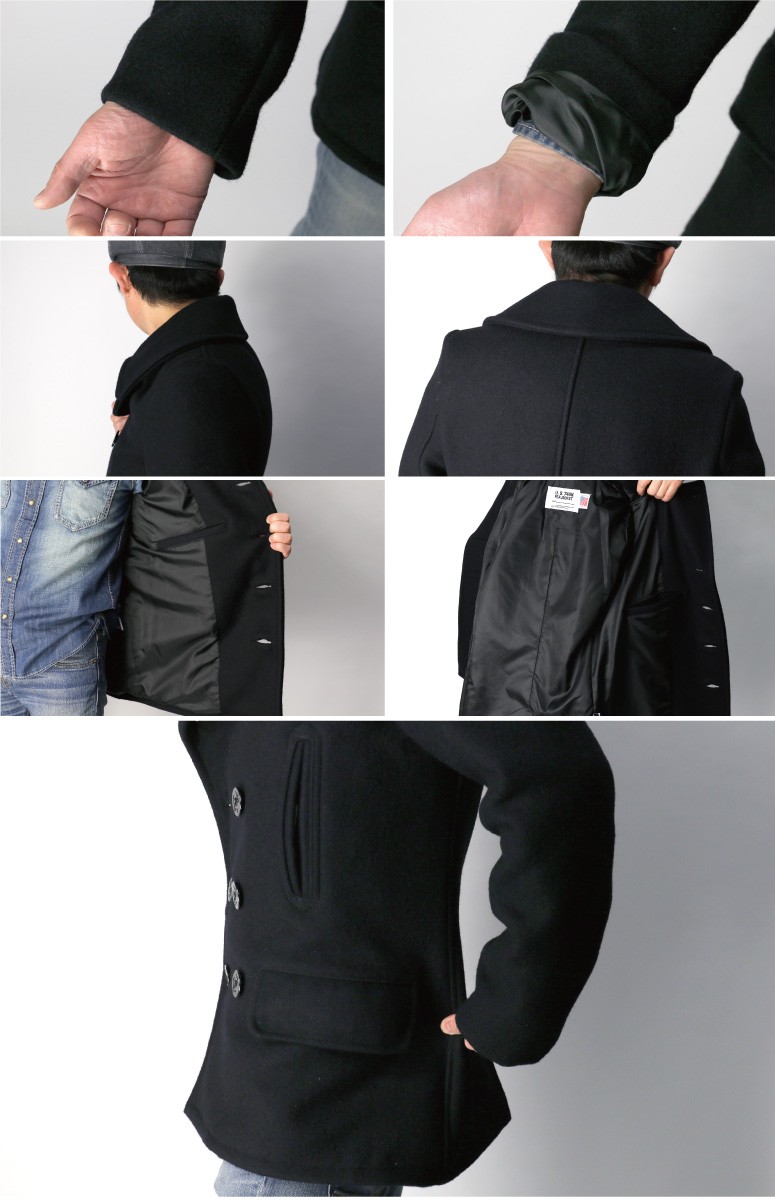 Schott N.Y.C (ショット) 782US WOOL 4POCKET PEA COAT ウール