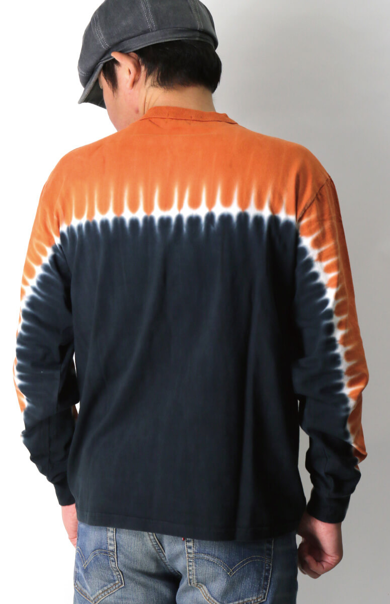 Schott N.Y.C (ショット) タイダイ ロングスリーブ Tシャツ ロン
