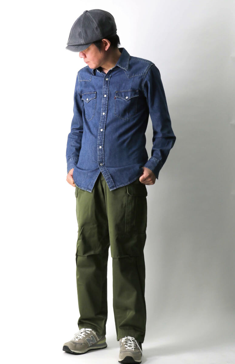 Schott N.Y.C (ショット) クラシック カーゴ パンツ メンズ