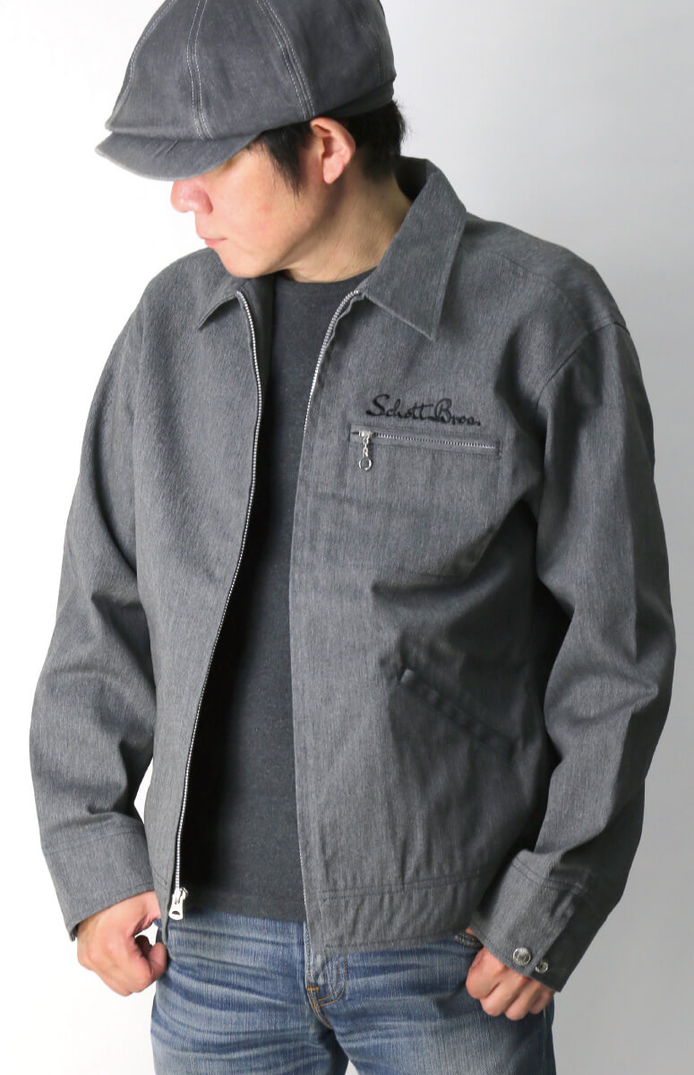 【☆美品☆】Schott（ショット）ワークジャケット 正規取扱店 Schott (ショット) 4250007 QUILTED LINNER SHORT