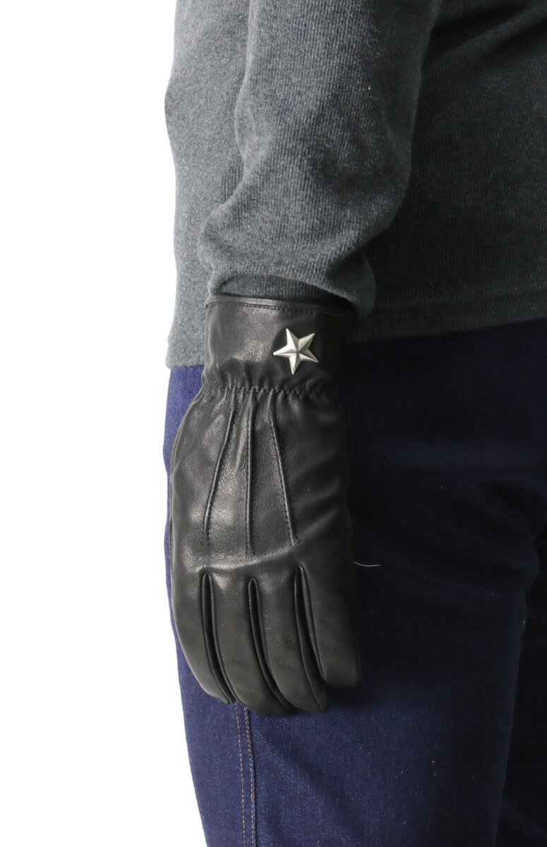 LAD MUSICIAN レザーグローブ　スタッズ　SCHOTT　ユリウス　手袋 LAD MUSICIAN レザーグローブ スタッズ SCHOTT ユリウス 手袋