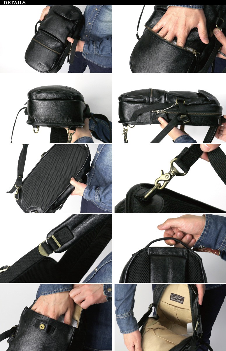 AVIREX アヴィレックス レザー ヒップバッグ ボディバッグ ワン