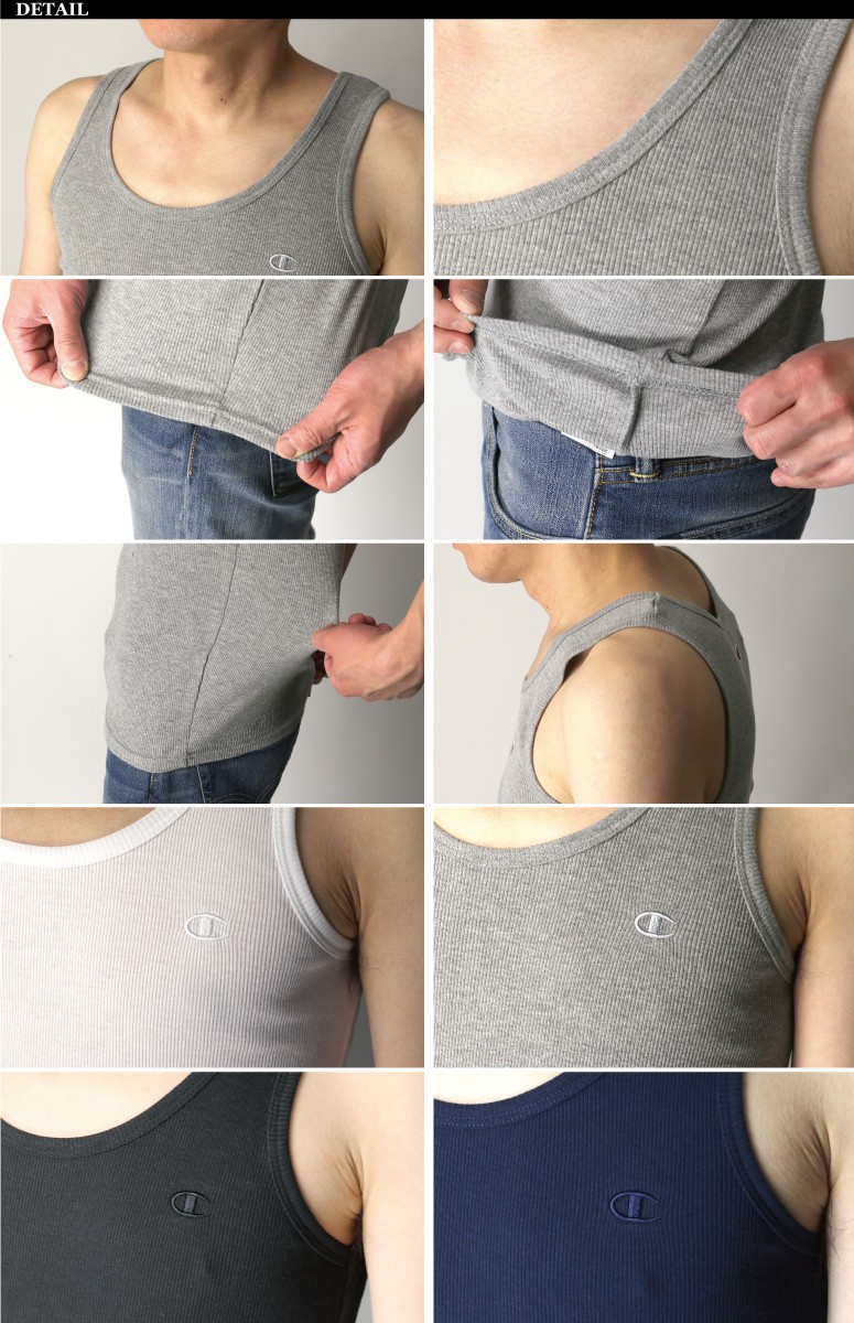 Champion (チャンピオン) タンクトップ ノースリーブ メンズ
