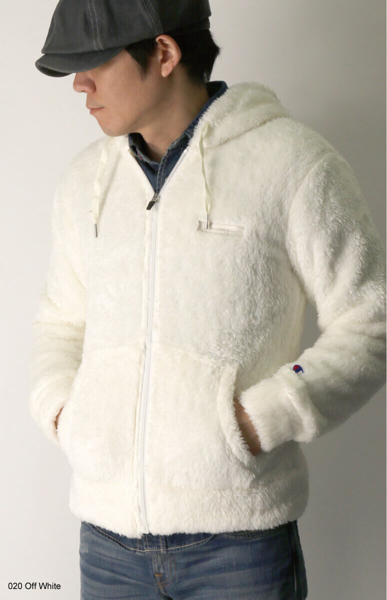 Champion (チャンピオン) ボア フリース ジップ フーディ