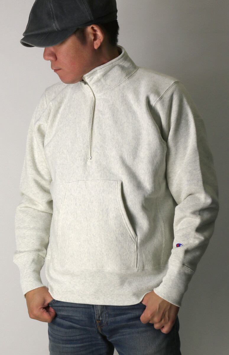 Champion (チャンピオン) リバースウィーブ ハーフジップ