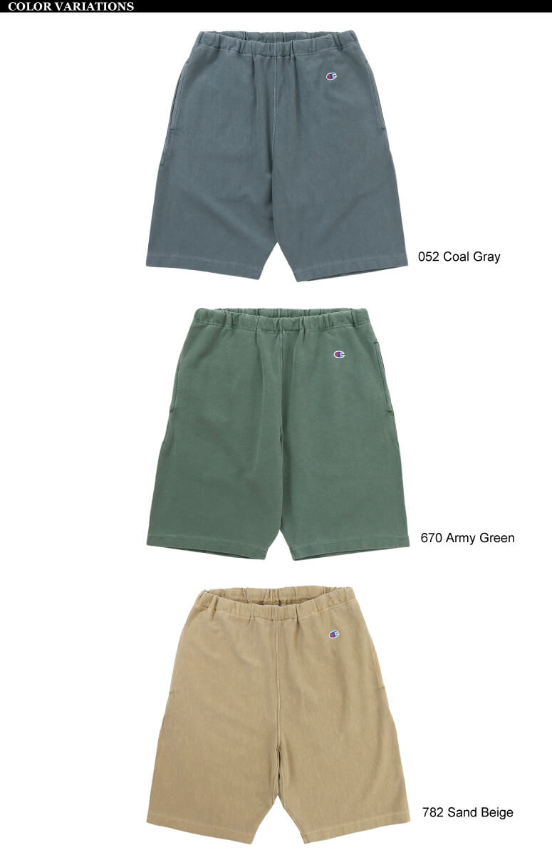 【CHAMPION】女性Cロゴカーゴバミューダショートパンツ CHAMPION】女性Cロゴカーゴバミューダショートパンツ (CHAMPION