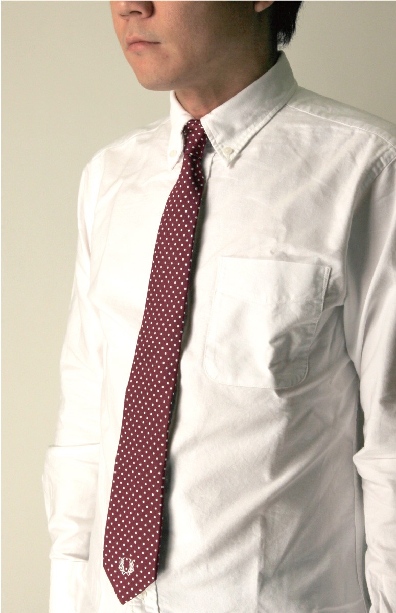 FRED PERRY (フレッドペリー) Silk Tie シルクタイ ネクタイ