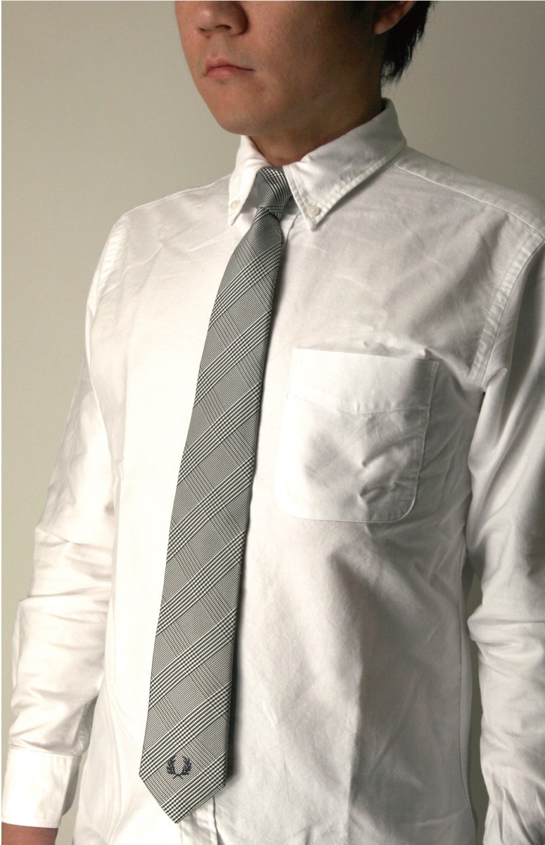 フレッドペリー　ネクタイ FRED PERRY (フレッドペリー) Silk Tie シルクタイ ネクタイ