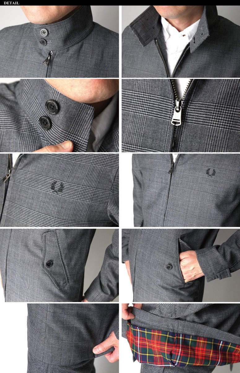FRED PERRY 最終価格20%OFF!! (フレッドペリー) ハリントン