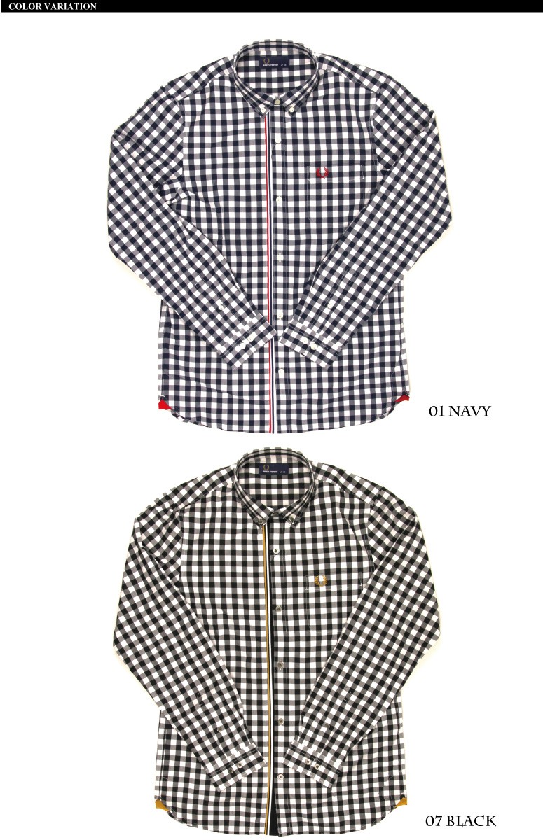 FRED PERRY (フレッドペリー) ティップド トリム シャツ FRED PERRY (フレッドペリー) ティップド トリム シャツ