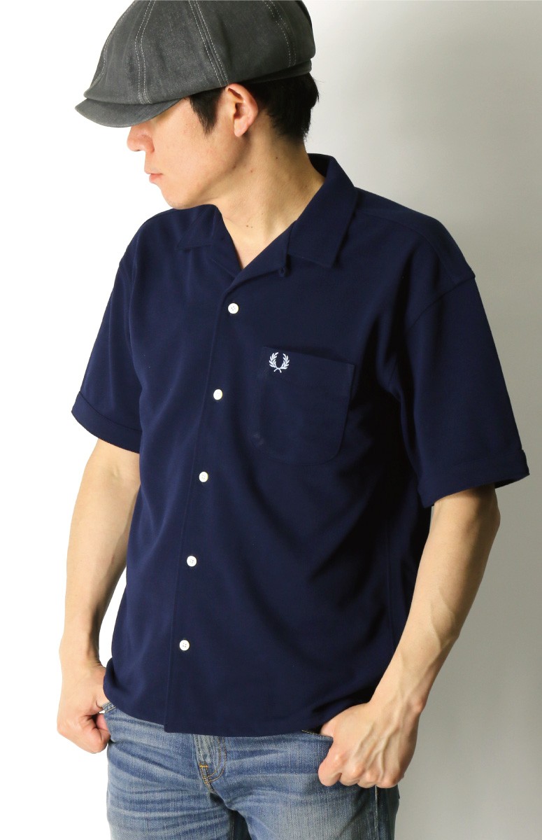 FRED PERRY 50%OFF!! (フレッドペリー) ピケ ショートスリーブ