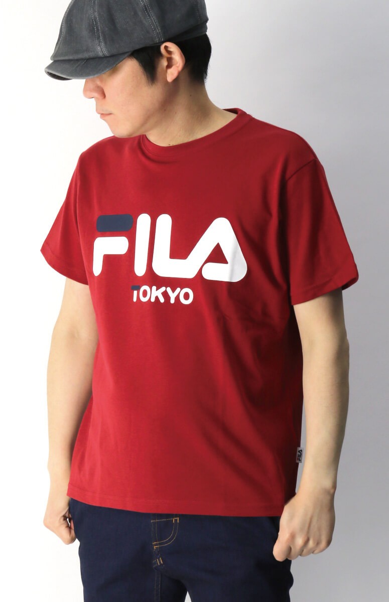 FILA 30%OFF!! (フィラ) プリントTシャツ【TOKYO（トーキョー