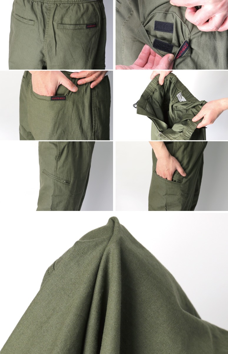 GRAMICCI グラミチ リネンコットンリゾート パンツ チャコール S GRAMICCI (グラミチ) LINEN COTTON RESORT PANTS / リネン