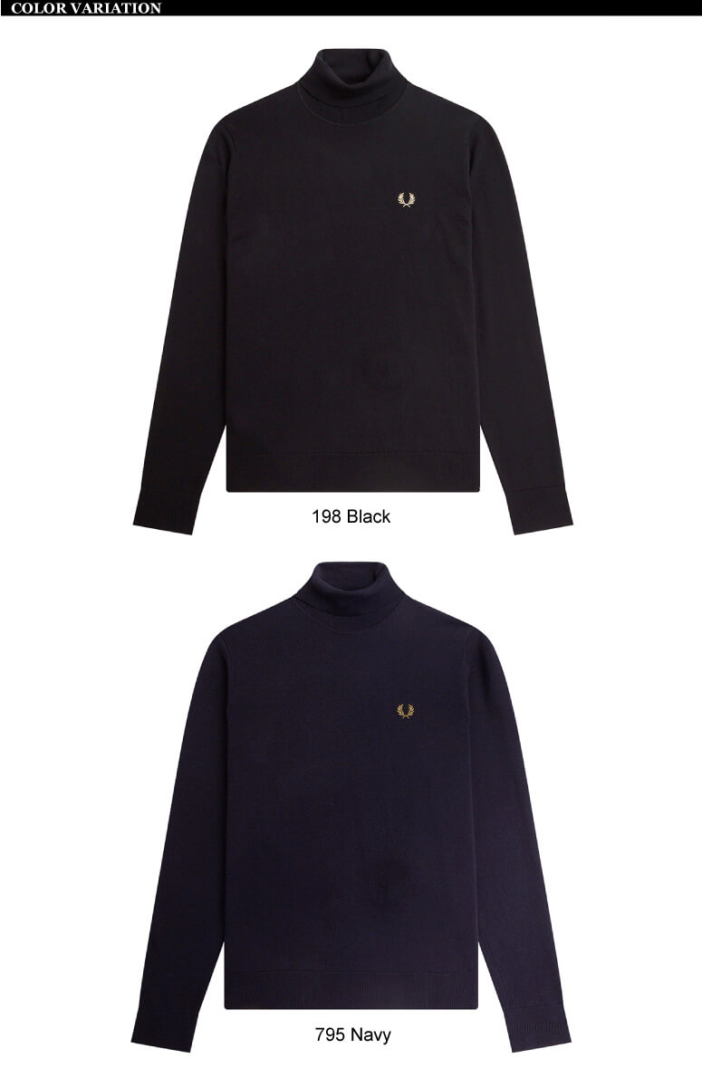 ☆FRED  PERRY☆ ロールネックカットソー  L FRED PERRY（フレッドペリー）の「FRED PERRY × BEAMS / 別注