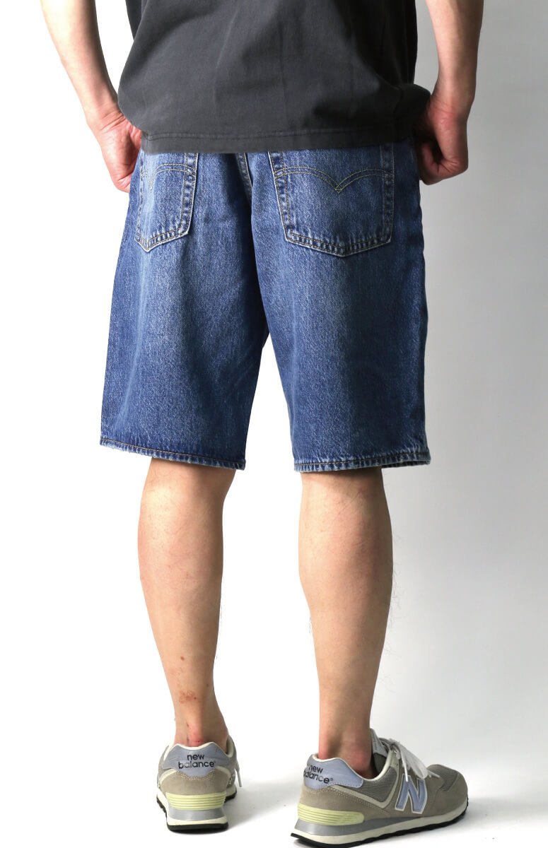 LEVI'S リバイス　ショートパンツ　新品 Levi's (リーバイス) 478 バギー ショートパンツ デニムパンツ