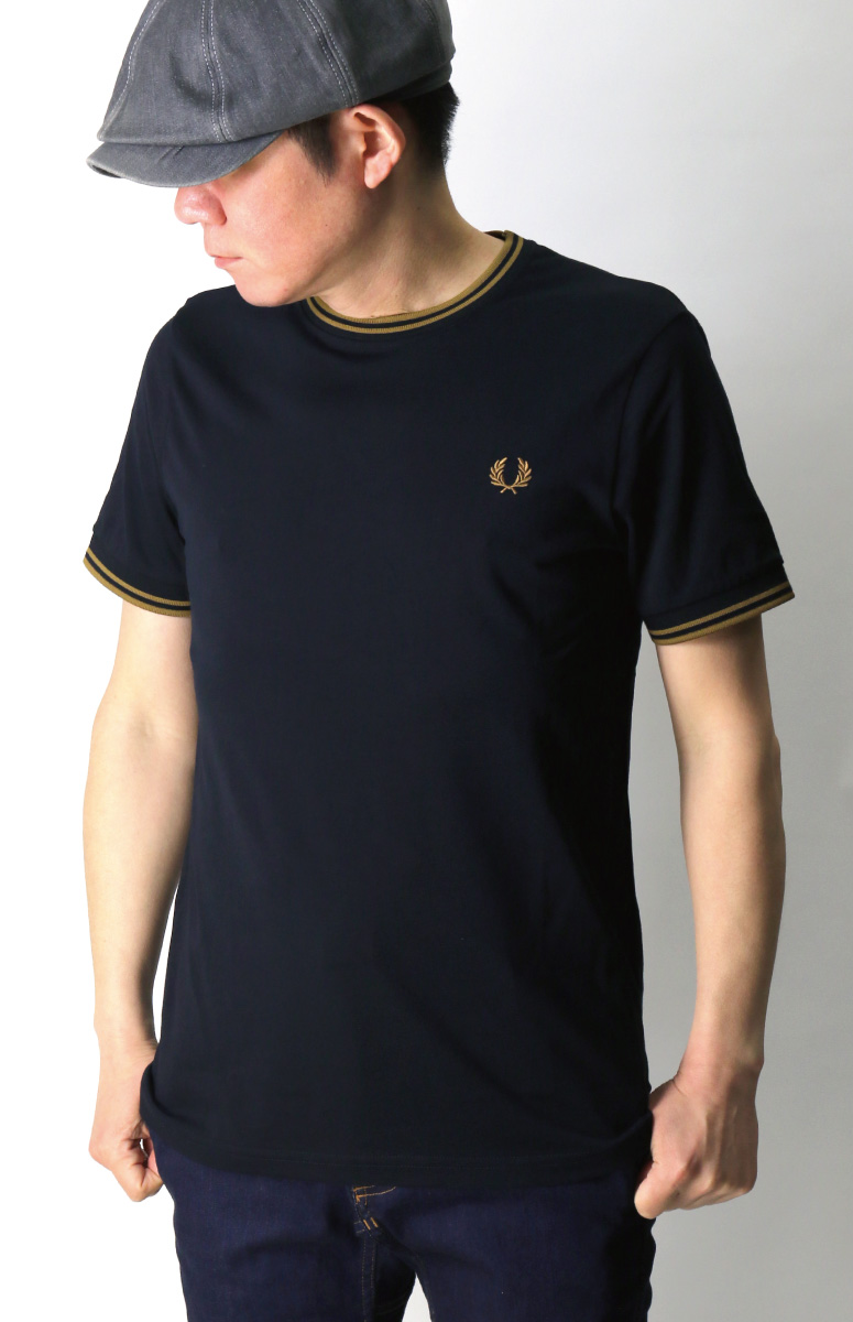 FRED PERRY (フレッドペリー) ツインティップド Tシャツ ワン