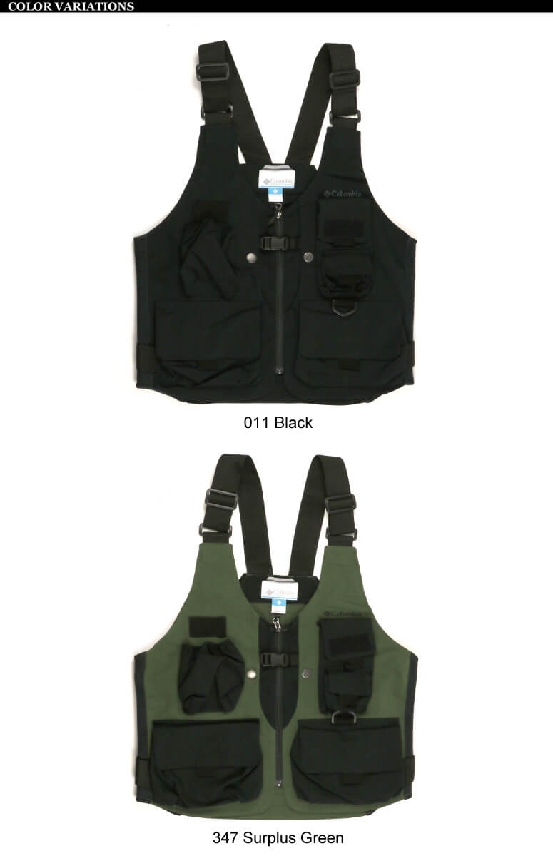 Columbia フィッシングベスト オリーブグリーン 極美USED 94年製 【Columbia】 コロンビア フライフィッシング