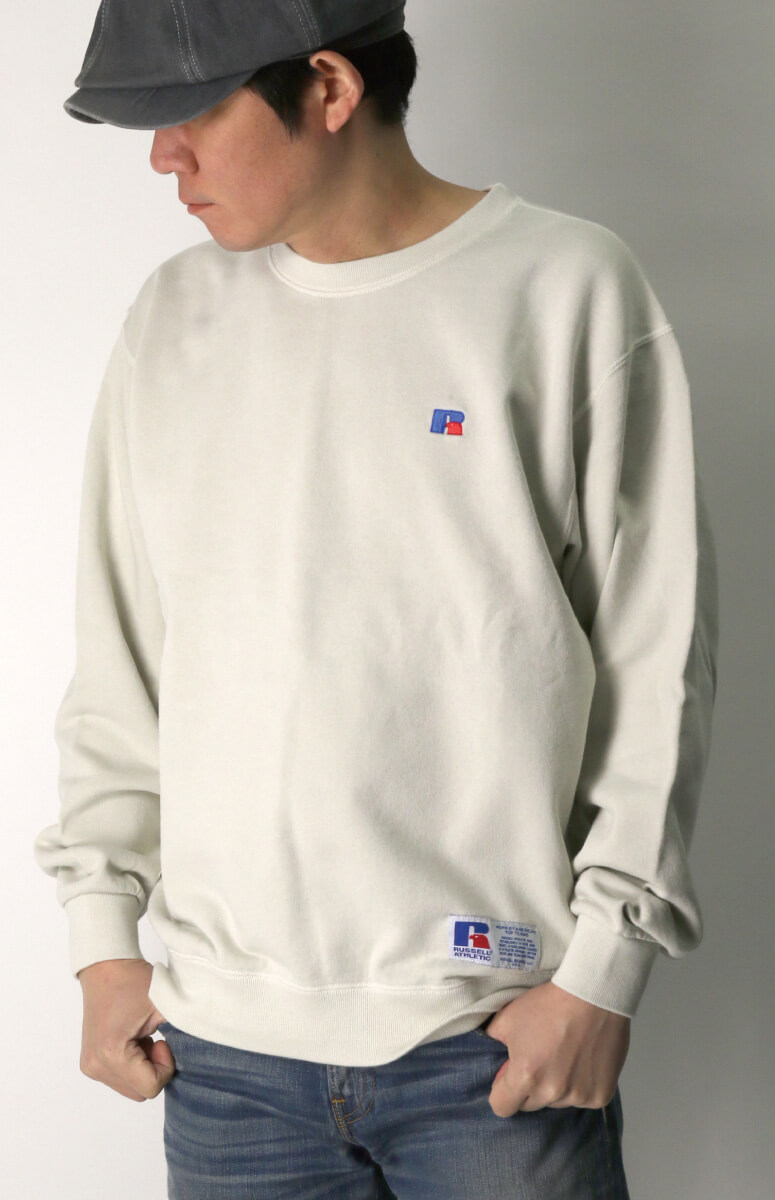 RUSSELL ATHLETIC ターコイズ クルーネック トレーナー XL Russell Athletic (ラッセル アスレティック) RUSSELL ATHLETIC