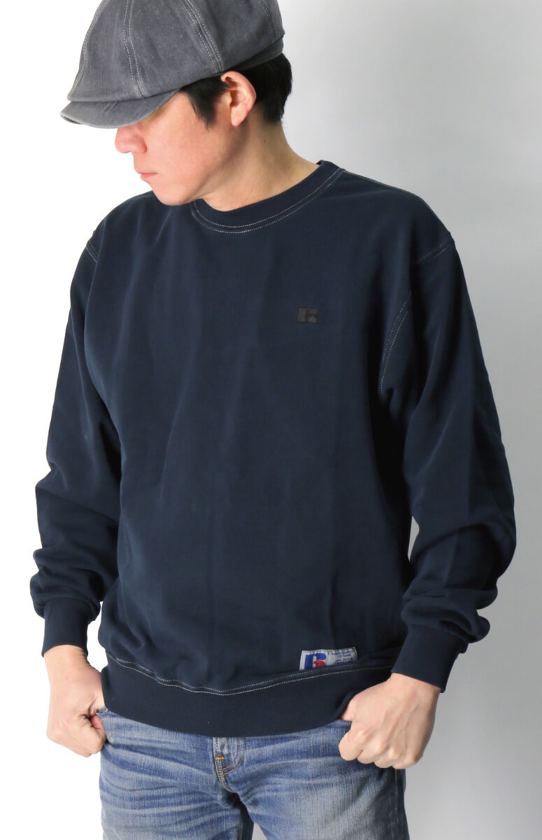 RUSSELL ATHLETIC ターコイズ クルーネック トレーナー XL Russell Athletic (ラッセル アスレティック) RUSSELL ATHLETIC
