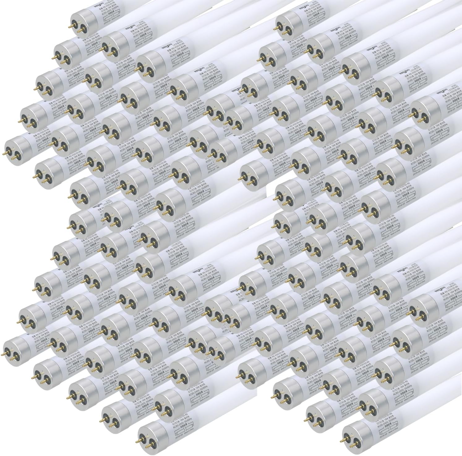 LED蛍光灯 直管 40W形 120cm 昼光色 18W 2300lm ノンフリッカー Ra82