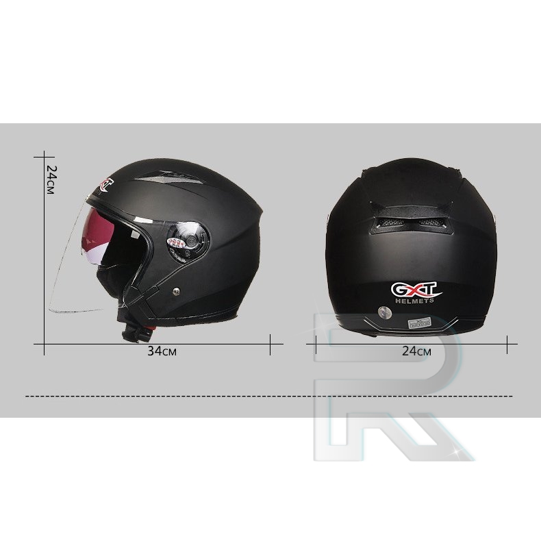 人気海外一番 ジェットヘルメット ダブルシールド バイクヘルメット ハーフヘルメット 半帽 Helmet 男女兼用 バイク用品 全8色  notimundo.com.ec