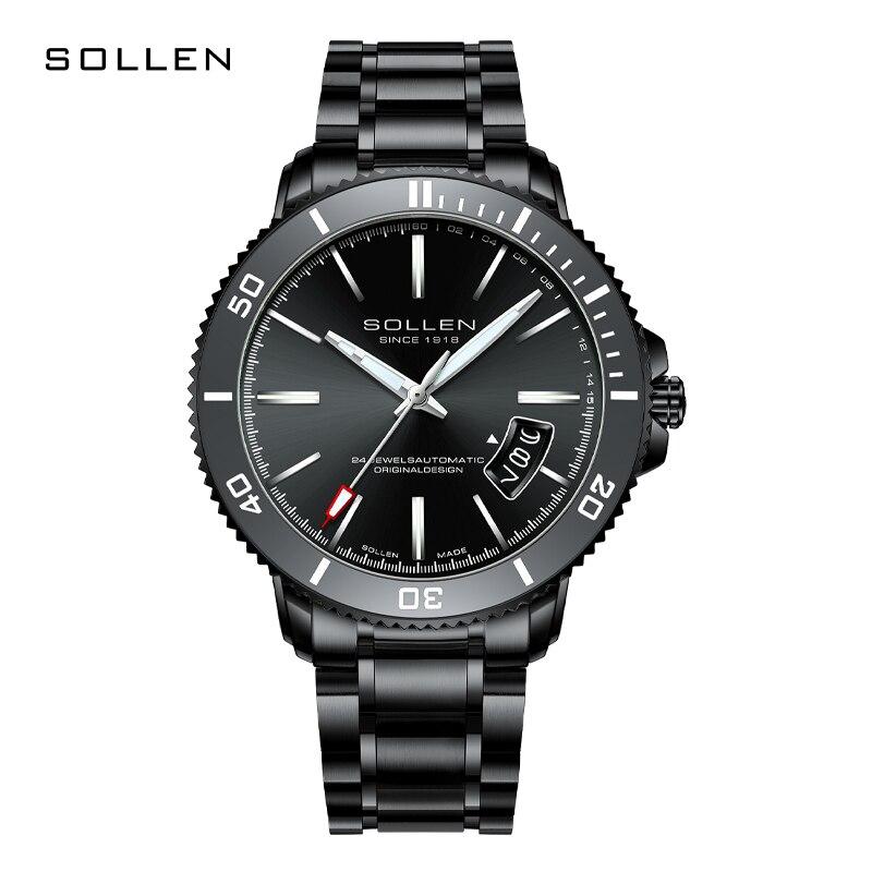 スイス高級ブランド nh35a 自動機械式 発光 防水 スチール時計 s609 メンズ腕時計 スイス高級ブランド nh35a 自動機械式 発光 防水 スチール時計 s609 メンズ腕時計