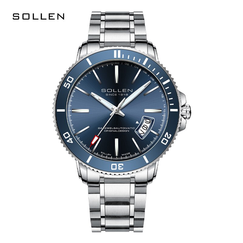 25【新品未使用】 スイス高級ブランド nh35a 自動機械式 発光 防水 スチール時計 s609 【2322564383】(13634円)