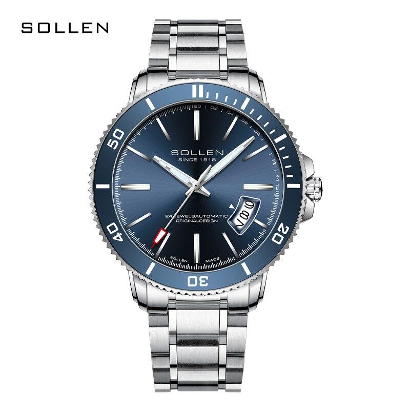 スイス高級ブランド nh35a 自動機械式 発光 防水 スチール時計 s609 メンズ腕時計 スイス高級ブランド nh35a 自動機械式 発光 防水 スチール時計 s609 メンズ腕時計