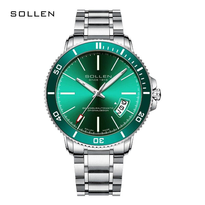 スイス高級ブランド nh35a 自動機械式 発光 防水 スチール時計 s609 メンズ腕時計 スイス高級ブランド nh35a 自動機械式 発光 防水 スチール時計 s609 メンズ腕時計