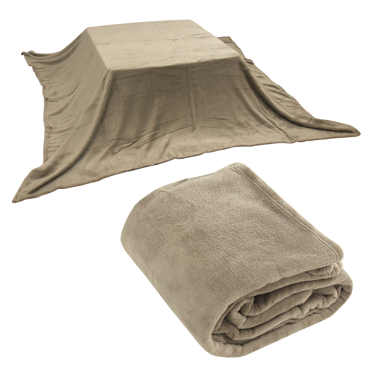 こたつ中掛け毛布 超大判 長方形 210×280cm 暖かい こたつ 毛布 こたつ 