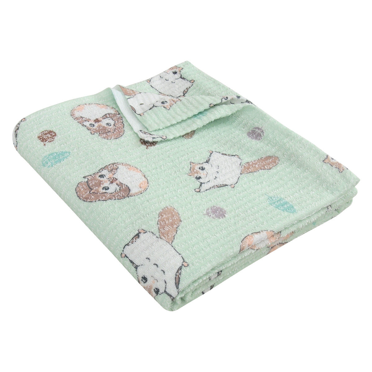 REVEUR タオルケット シングル モモンガ柄 140×190cm 夏掛け 肌掛け