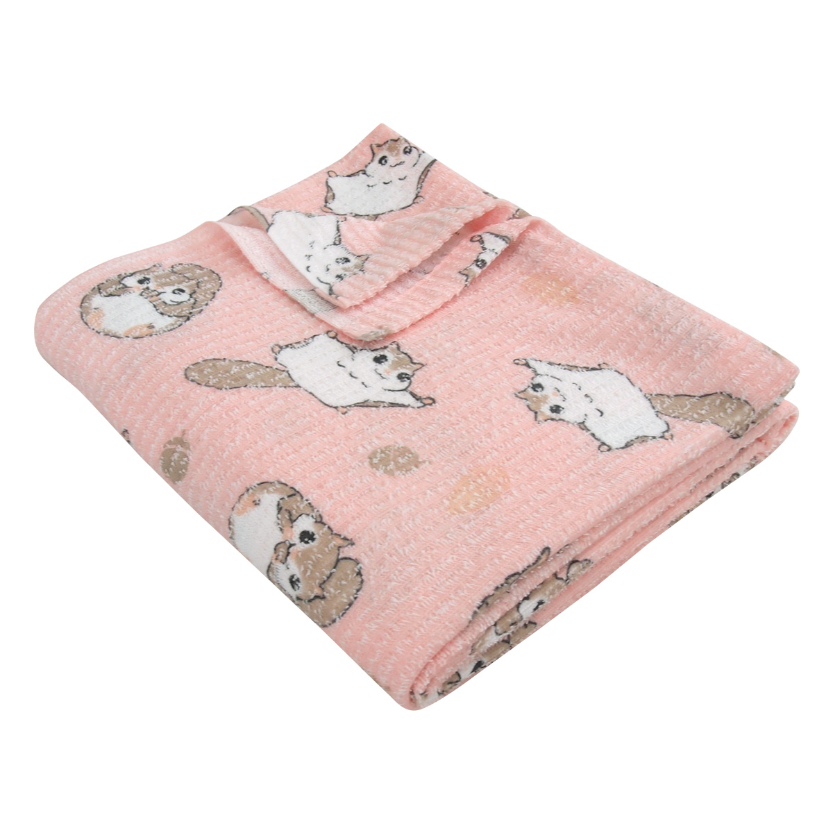 REVEUR タオルケット シングル モモンガ柄 140×190cm 夏掛け 肌掛け