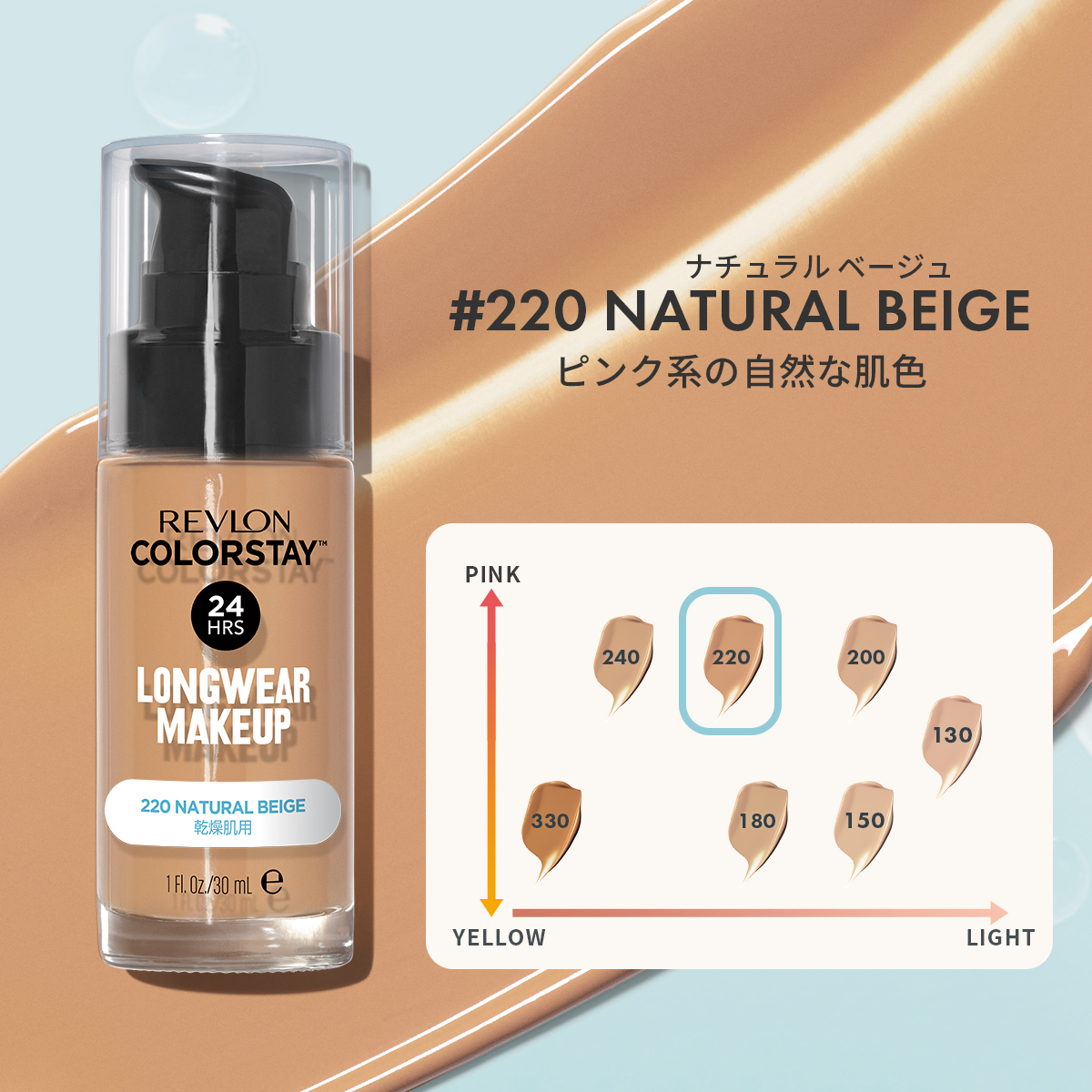 【公式】レブロン カラーステイ ロングウェア メイクアップ D 乾燥肌用｜revlon｜05