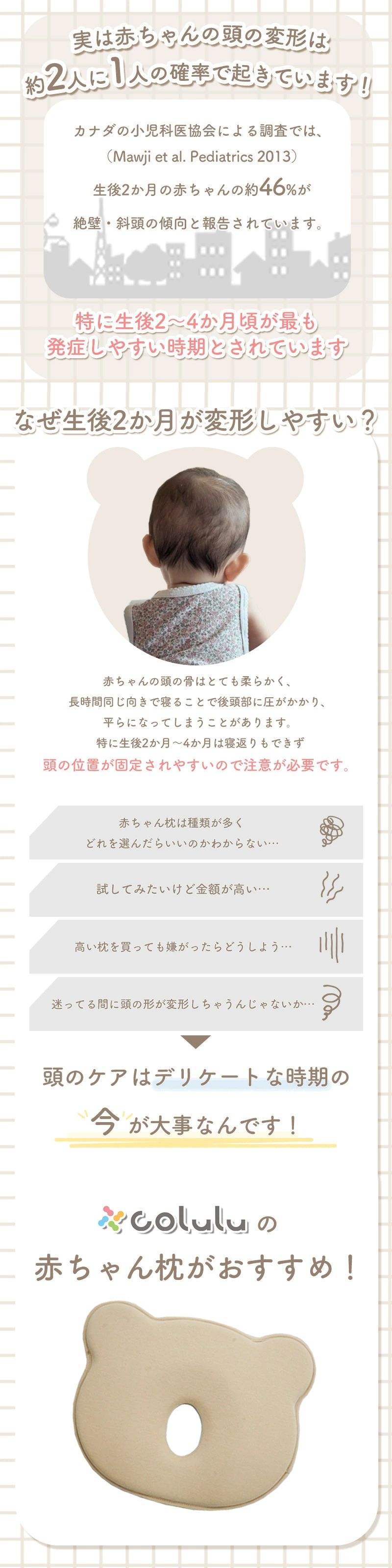 coluluの絶壁防止枕がおすすめ