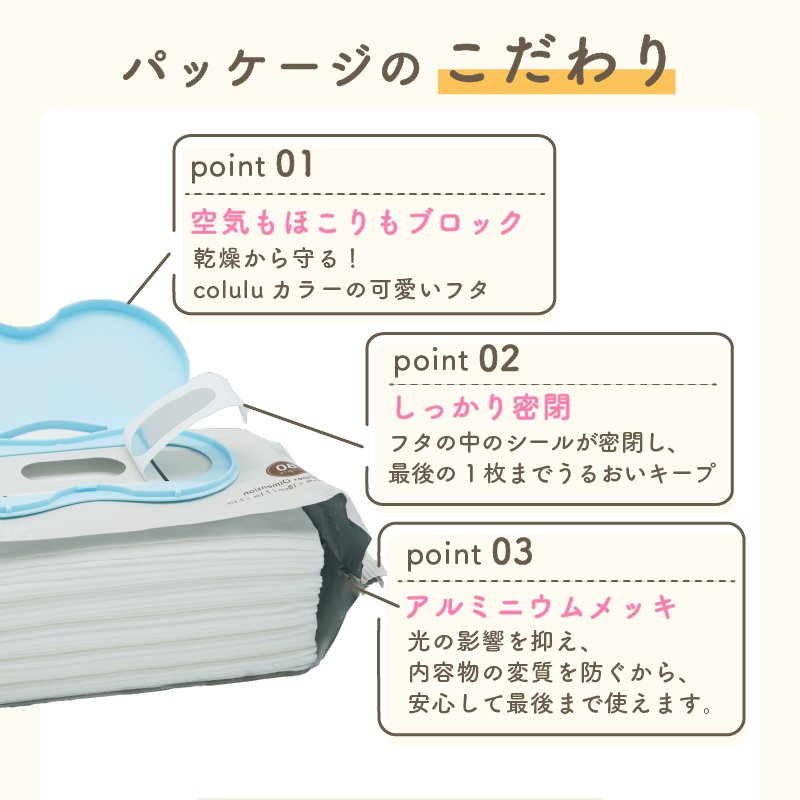 パッケージのこだわり