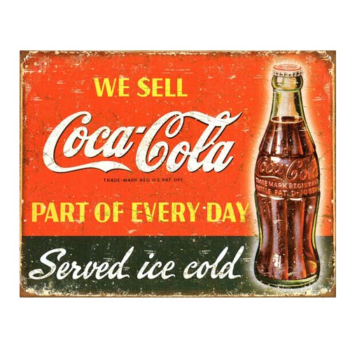コーラ☆看板☆コカコーラ☆Coca-Cola☆店頭用看板