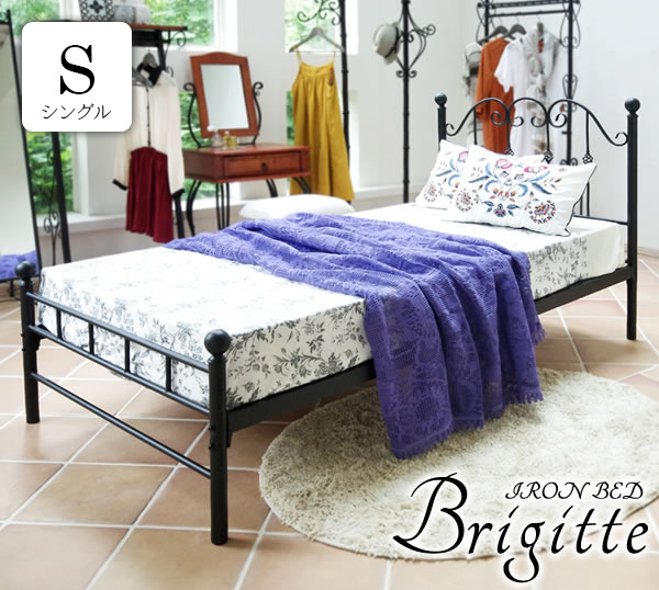 �x�b�h �p�C�v�x�b�h �A�C�A���x�b�h ���P�l�x�b�h �V���O�� BSK-905SS pipe bed iron bed princess bed