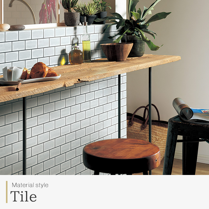 壁紙 のりなし のりなし壁紙 トキワ パインブル 2023-2026 tile タイル 巾92cmx1m単位切り売り wallpaper | トキワ | 01