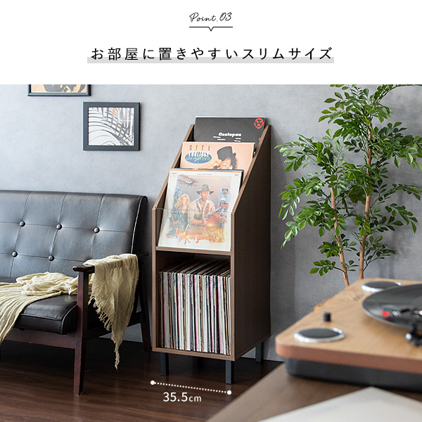 宮武製作所 レコードラック レコード ディスプレイ マガジンラック 本